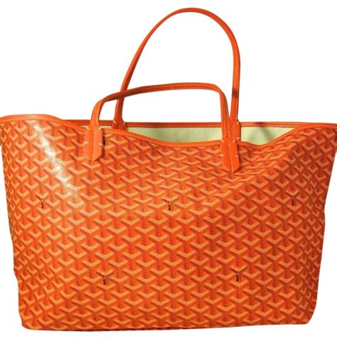 goyard tote as diaper bag|goyard bag orange.